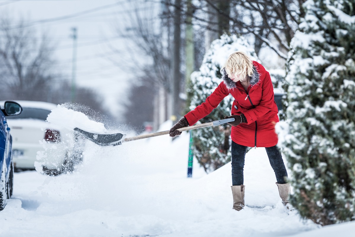 shoveling snow injury denver
